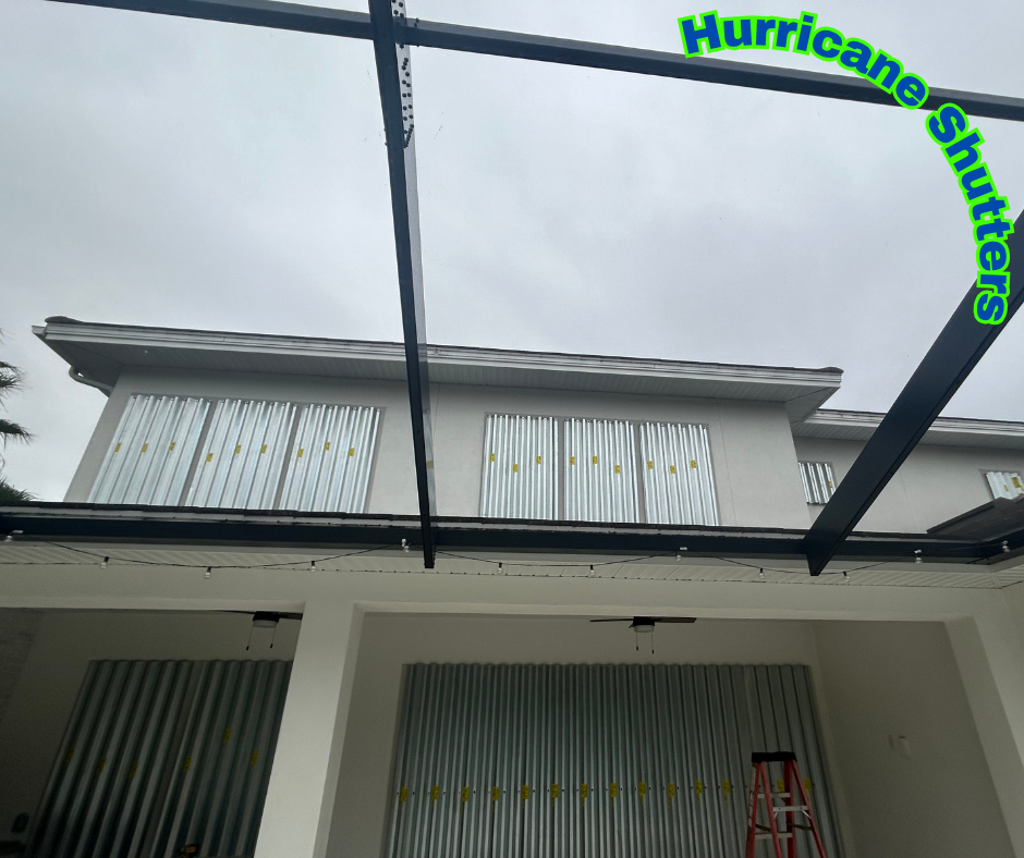 Hurricane Shutter Install