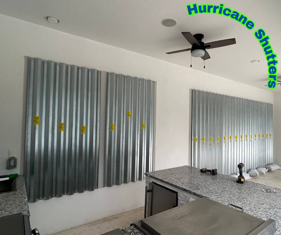 Hurricane Shutter Install