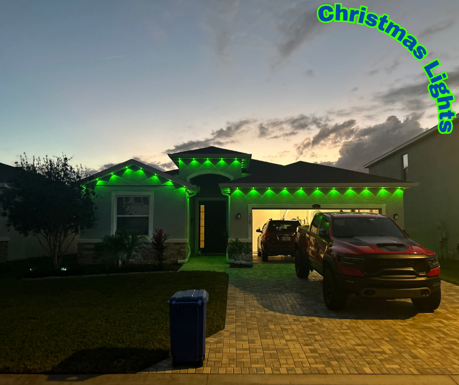Holiday Light Install